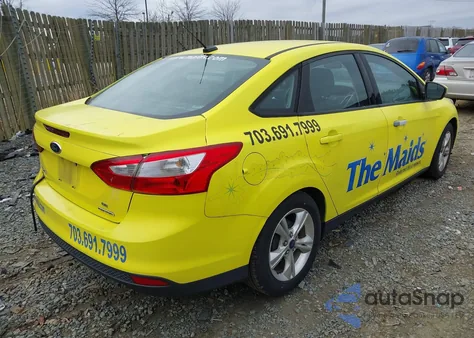 2014 Ford Focus Se из США, поврежденный, VIN 1FADP3F28EL244482